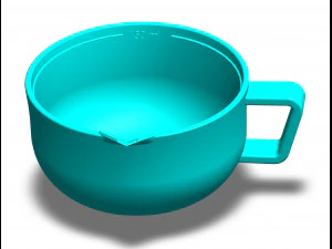 measuring cup suitable for 3d print 3d print model 3D Print Model