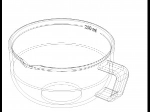measuring cup suitable for 3d print 3d print model 3D Print Model