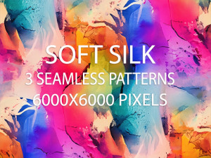 Soft Silk 1 Seamless Patterns Pack CG Textures