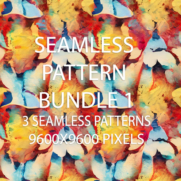 无缝图案捆绑 1 CG 纹理 .c4d .max .obj .3ds .fbx .stl .blend 