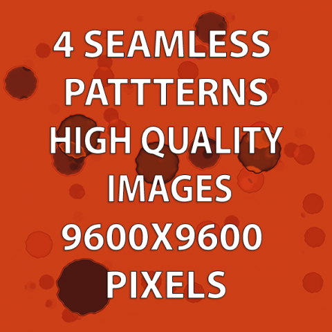 4 Seamless Patterns Prints CG Текстури .c4d .max .obj .3ds .fbx .stl .blend 
