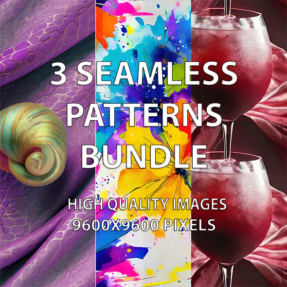 Pacchetto 3 modelli senza soluzione di continuit&agrave; CG Textures .c4d .max .obj .3ds .fbx .stl .blend 