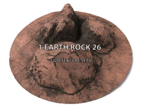 1 Earth Rock 26 for Unreal Engine 55 Modèle 3D