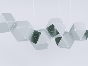 hanging chandelier wunderlicht loft Model 3D