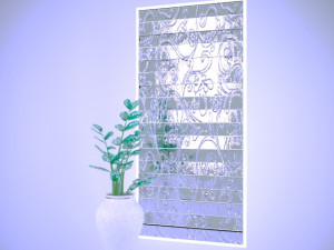 illuminated mirror 3D Model