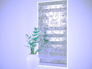 illuminated mirror 3D Model