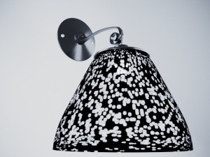 black sconce 3Dモデル