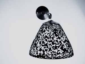 black sconce Model 3D