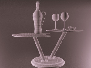 wine bottle 3D Model