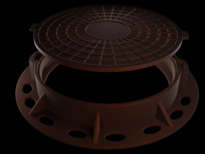 hatch 3D-Modell
