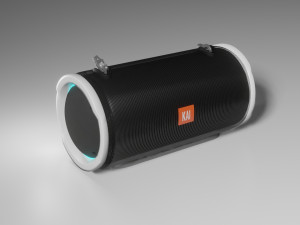 bluetooth speaker black colored 3D मॉडल