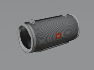 bluetooth speaker black colored 3D मॉडल
