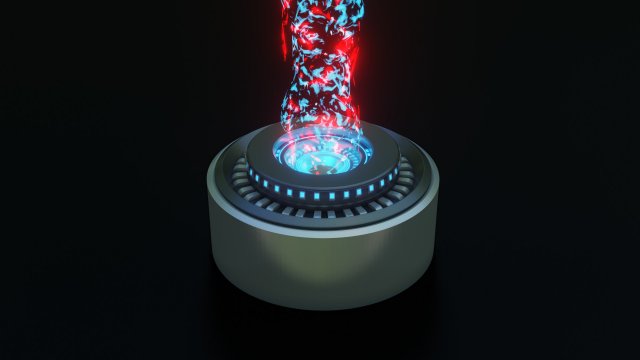 animated beam colored Model 3D .c4d .max .obj .3ds .fbx .stl .blend 