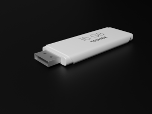 toshiba 16gb usb flash drive model 3D Model