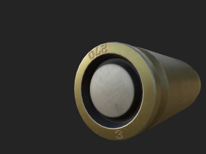 弾丸arsh213Dモデル 3Dモデル