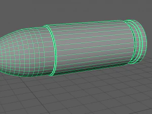 弾丸arsh213Dモデル 3Dモデル