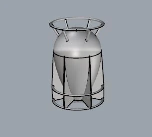 depth chargemk9 3D Model .c4d .max .obj .3ds .fbx .stl .blend 
