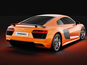 Audi R8 V10 Plus 3D Model