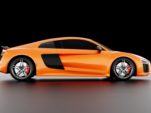 Audi R8 V10 Plus 3D Model