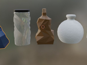 Unique glassware 3D Model