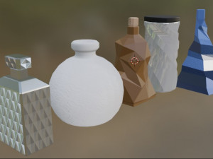 Unique glassware Modelo 3D