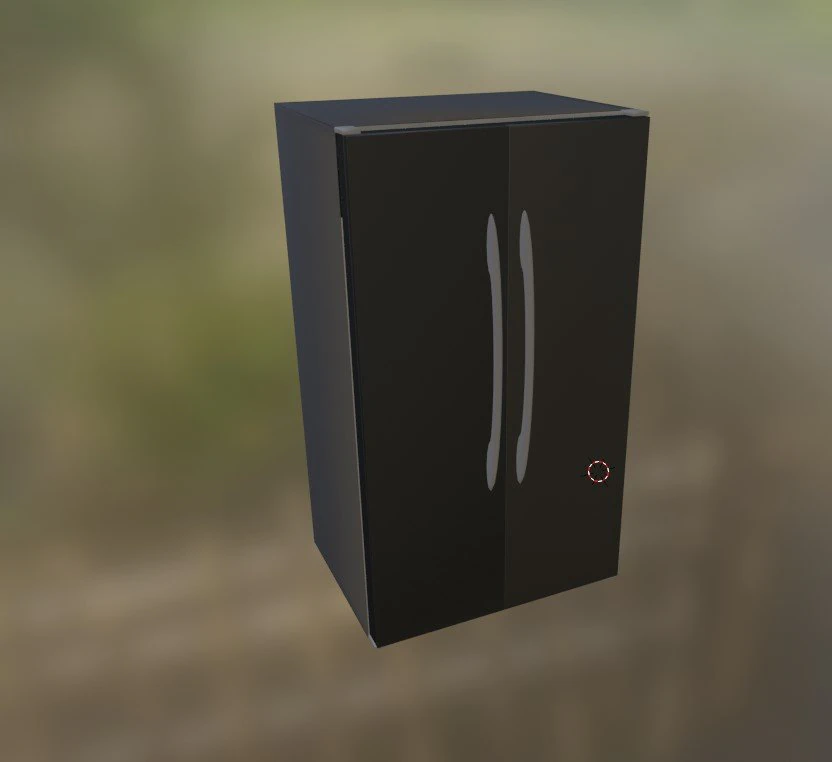 Geladeira duas portas Modelo 3D .c4d .max .obj .3ds .fbx .stl .blend 