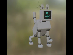 Robo Cat 3D Model