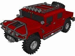 hummer h1 pickup 3D 모델 .c4d .max .obj .3ds .fbx .stl .blend 