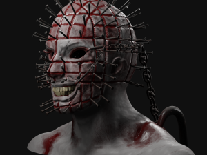 Hellraiser-Pinhead Custom 3D Model