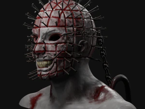 Hellraiser-Pinhead Custom 3D Model