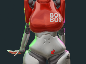 Robot BOT BOX 3D Model