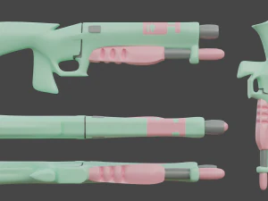 Rebecca Cyberpunk 3D Model