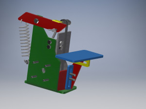 belt grinder-belt sander 3D 模型