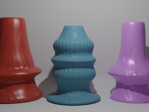 vases 3D 模型