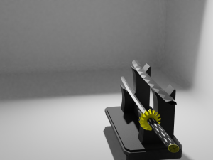 katana Model 3D
