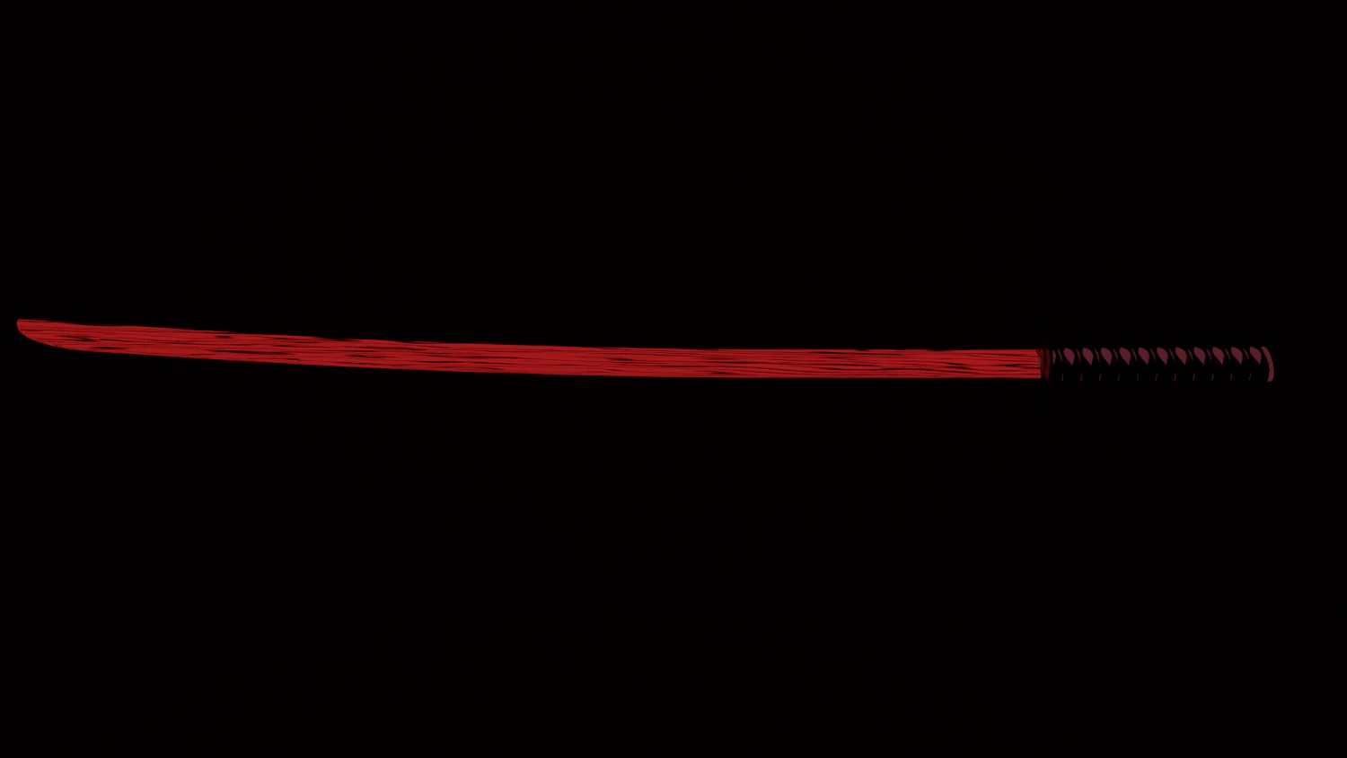 bloody katana 3D Model .c4d .max .obj .3ds .fbx .stl .blend 