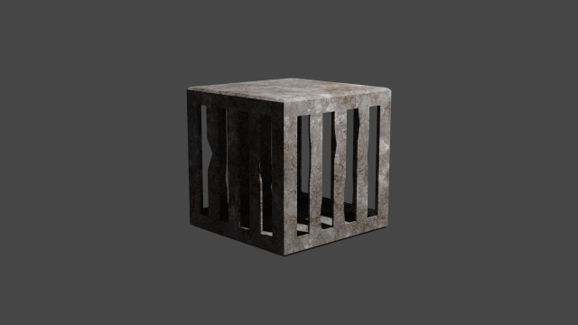 cage 3D Model .c4d .max .obj .3ds .fbx .stl .blend 