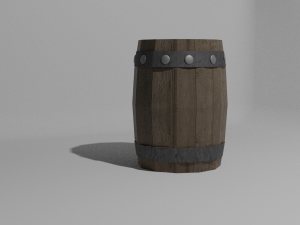 barrel 3D 模型