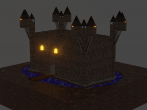 castle Modelo 3D