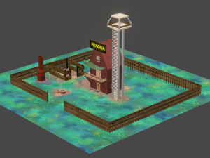 blacksmith shop Modelo 3D