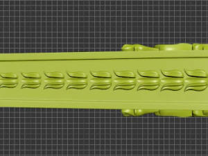 pierna de leon Modelo 3D