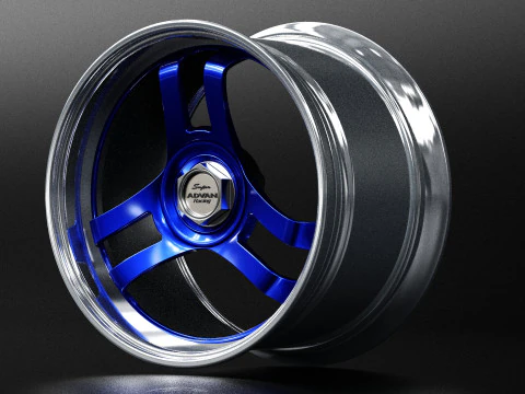 Yokohama ADVAN Super II 3D Model