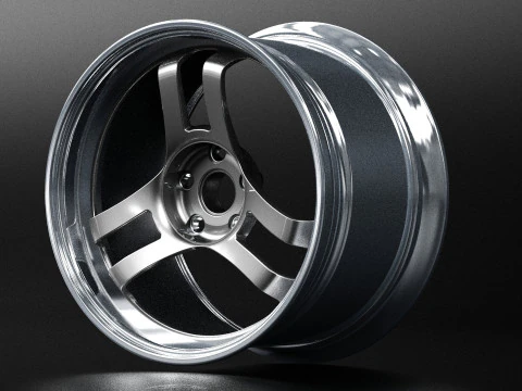 Yokohama ADVAN Super II 3D Model