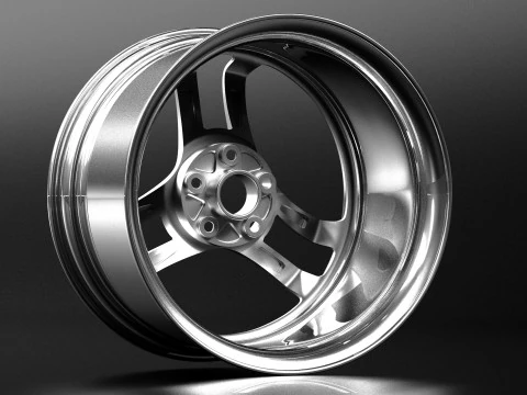 Yokohama ADVAN Super II 3D Model