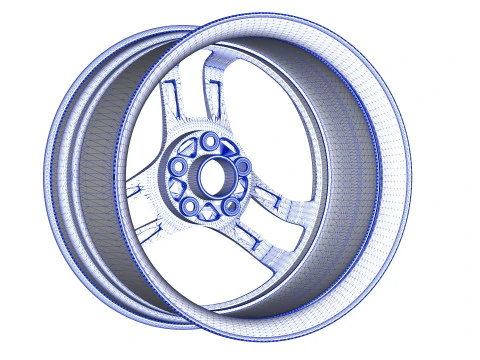 Yokohama ADVAN Super II 3D Model