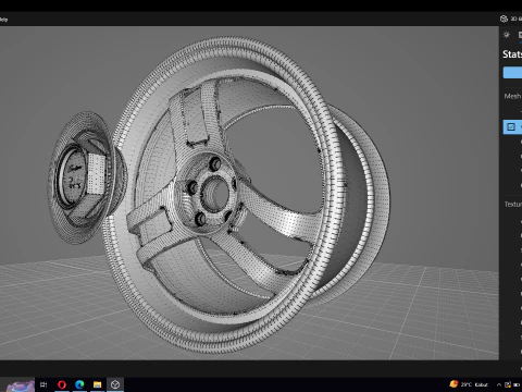 Yokohama ADVAN Super II 3D Model