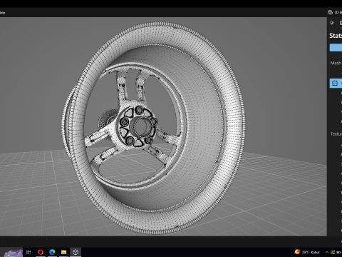 Yokohama ADVAN Super II 3D Model