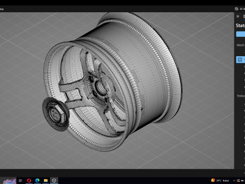 Yokohama ADVAN Super II 3D Model