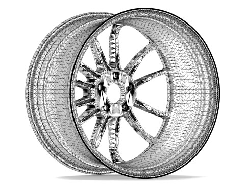 Volk Rays 57 Xtreme Racing Modelo 3D