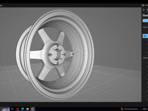 Volk RAYS TE37 OG 3D Model